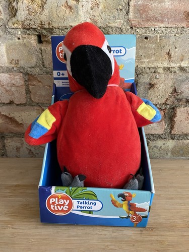Playtive talking parrot plush - parrot,