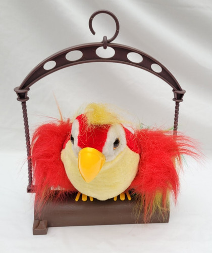 Vintage talking parrot toy - talking,