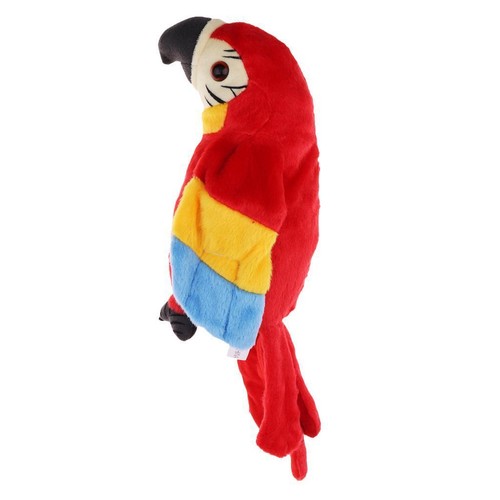 Recording parrots soft plush - recording,