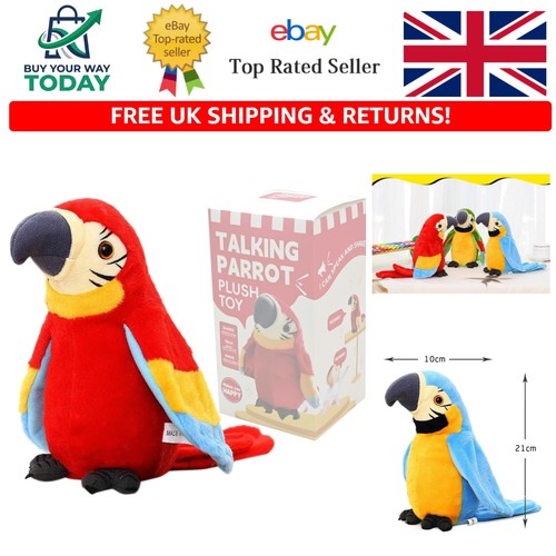 Gentle red talking parrot - gentle,