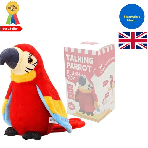 Funny talking parrot plush toy - funny,