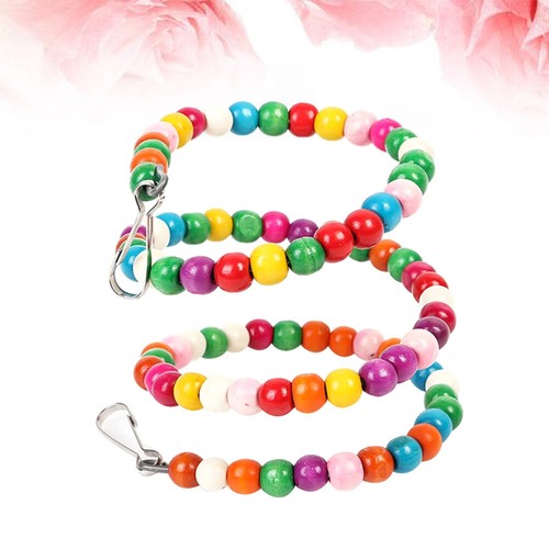 Wood beads bird - beads, parrot