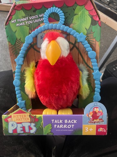 Boxed talk back parrot - talk,
