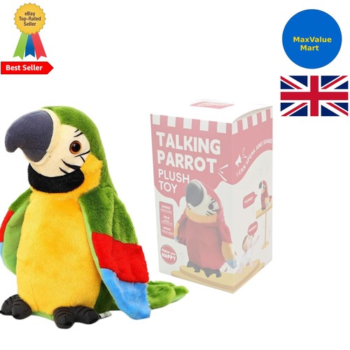 Cuddly talking parrot - cuddly,