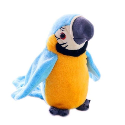 Talking parrot plush animal - talking,