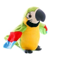 Moves Your Voice Plush Parrot