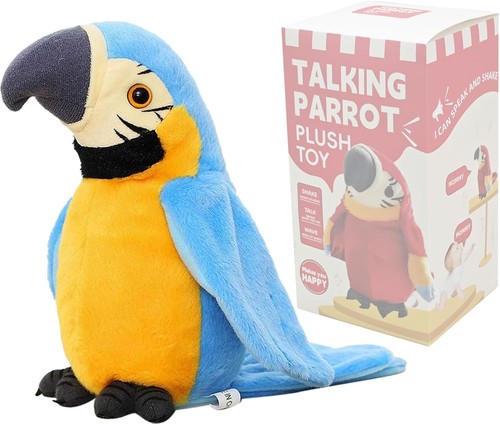 Talking parrot toy mimicry - parrot,