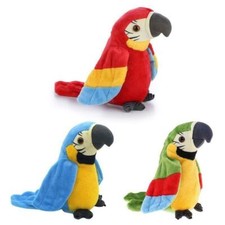 Moves Your Voice Plush Parrot