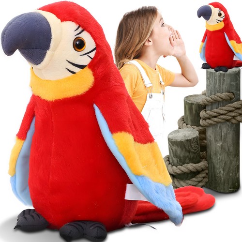 Parrot plush interactive - interactive, toy